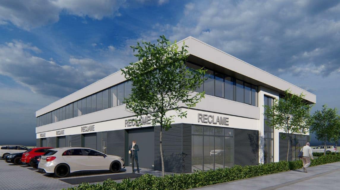 Situatie voor vastgoedtransformatie project